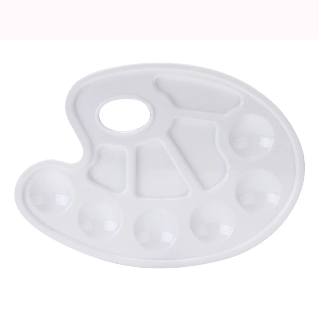 Акриловые смешивания Краски рисовать Нейл-арт акварельные пластиковый поддон