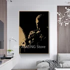 Плакат, холст с изображением Майлза Дэвиса, плакат с изображением джазовой музыки, звезды, голубые плакаты и принты, настенное искусство, украшение для спальни, дома