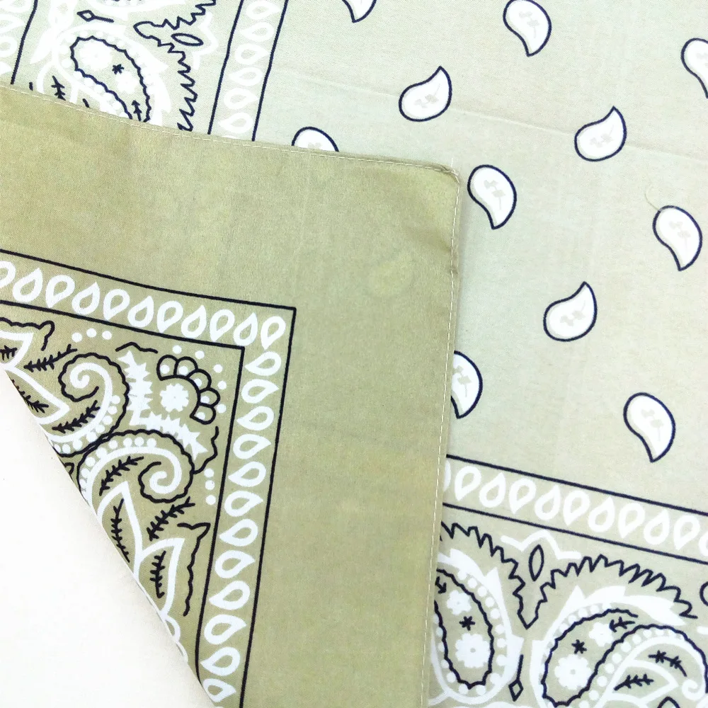 

Fashion Women Hair Accessories Bandana Square Scarf Female Bandanas Headwear Rock Cool Girls Hair Tie Band Headbands Wholesale