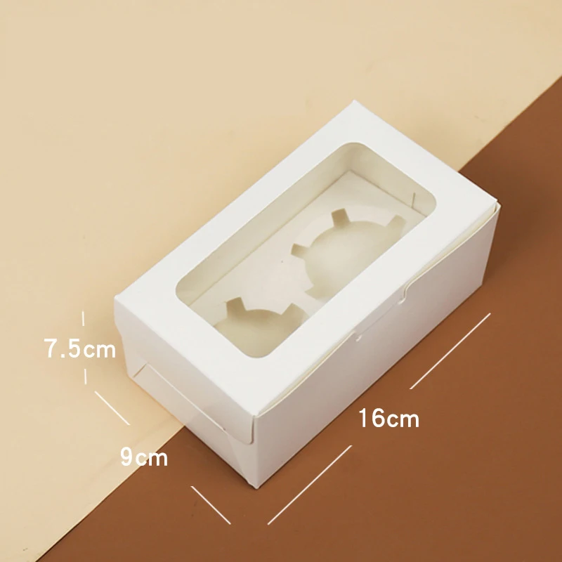 Коробки для кексов с окошком 10 шт. |