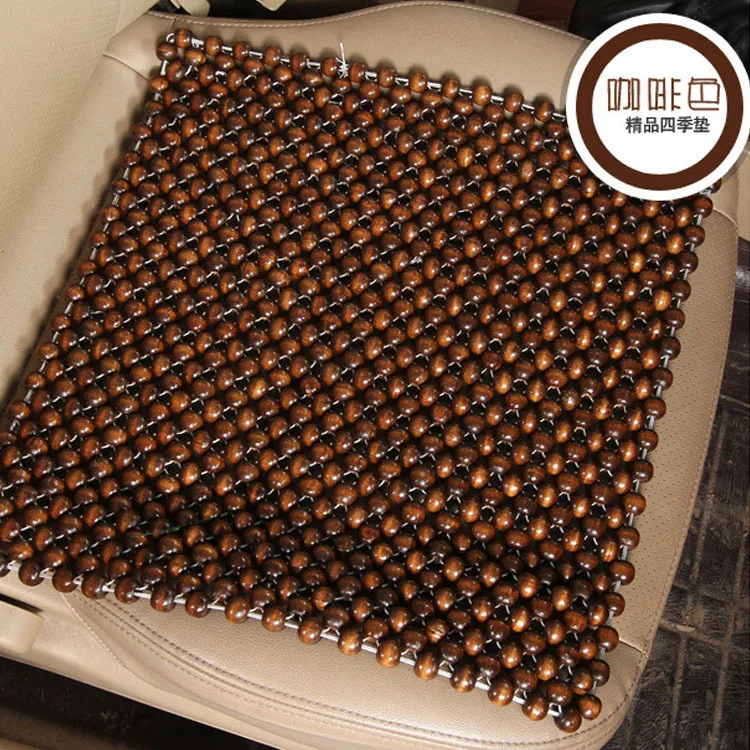 Летняя Горячая Распродажа подушка для автомобильного сиденья деревянная