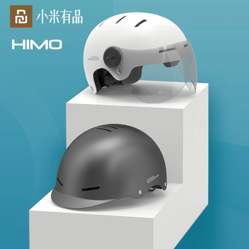 Новые Xiaomi Youpin HIMO шлемы для взрослых мотоцикла дышащие полушлемы защиты