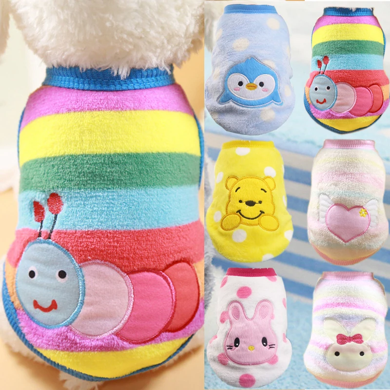 

Soft Clothing For Dog Coats Jacket Winter Pet Fleece Outfit Dog Clothes For Small Dogs Sweater Cat Yorkie Chihuahua Clothes Warm