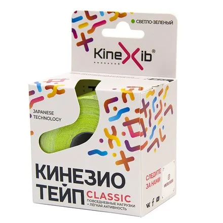 Kinexib Кинезио-тейп Classic светло-зеленый |