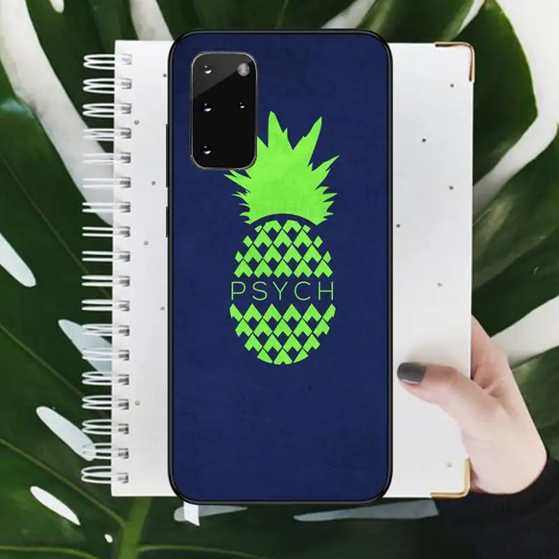 

Amazing Psych Pineapple Luxury Phone Case For Samsung galaxy S 7 8 9 10 20 edge A 6 10 20 30 50 51 70 note 10 plus