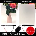 15*20 см смарт-пленка для очков, индивидуальная смарт-пленка PDLC, волшебная переключаемая прозрачная электрическая пленка, Размер A5, образец для тестирования