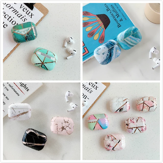 Крутой чехол для наушников Apple Airpods Pro блестящий роскошный Твердый Air Pods 3