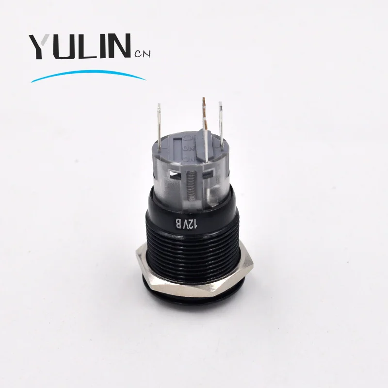 Водонепроницаемый металлический кнопочный переключатель 19 мм|Выключатели| |