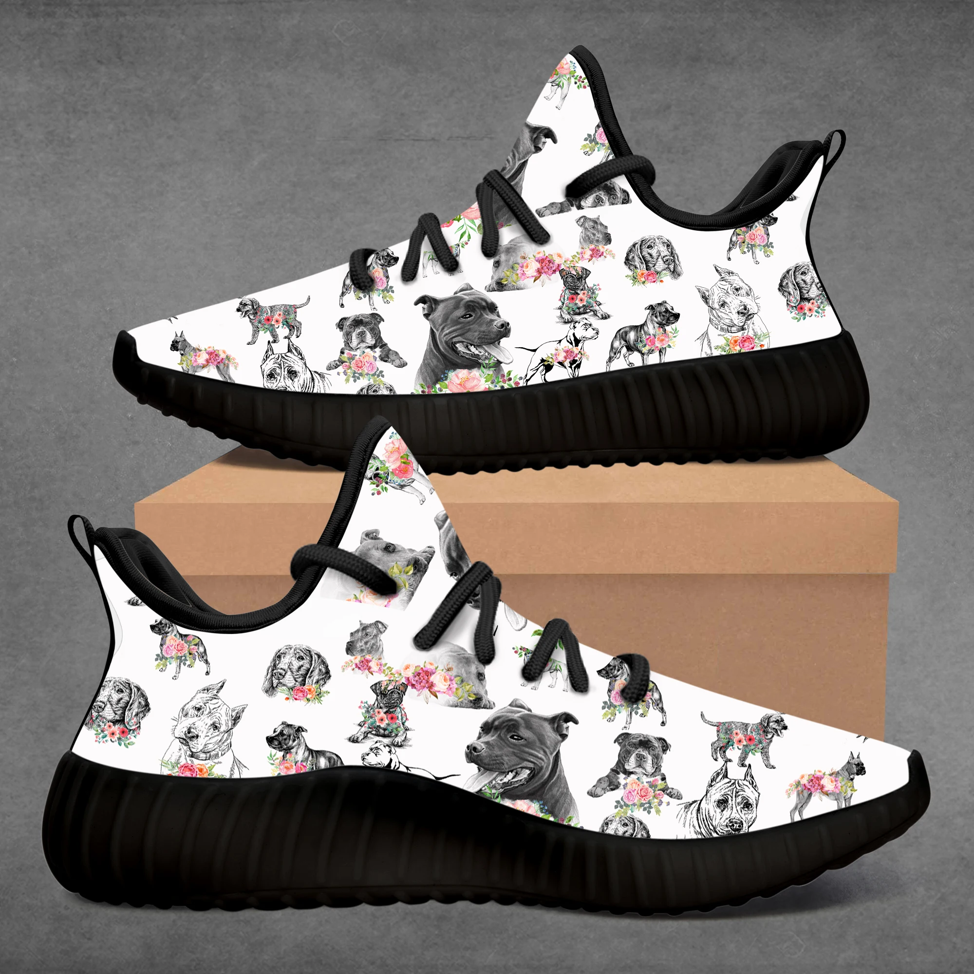 

Custom Sneakers Love Animal Dog Mice Gym For Girl Youth Zapatos Hombre Shoes