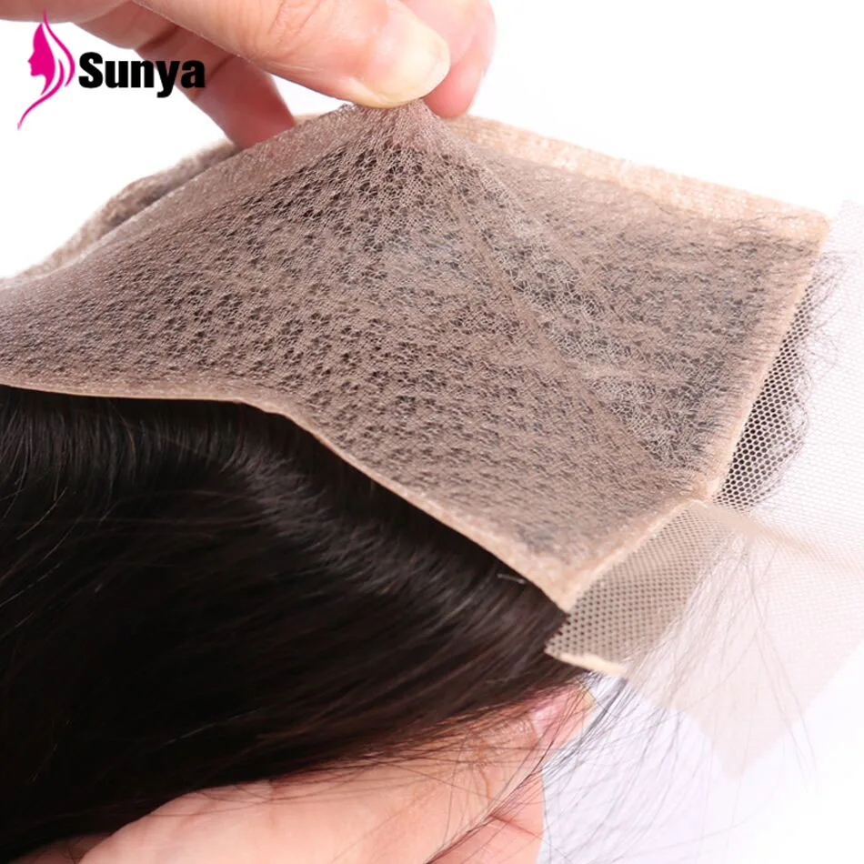 

Straight Closure 4x4 PU Silk Base Lace Closure Brazilian Remy Hair 100% Human hair Free For Black women