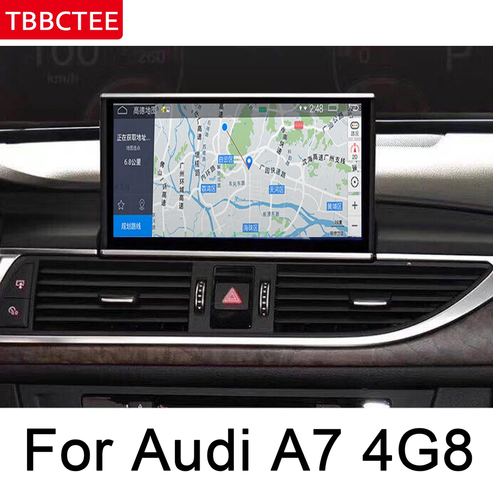 Мультимедийный проигрыватель для Audi A7 4G 2010 ~ 2017 MMI 9 дюймов Android GPS сенсорный экран