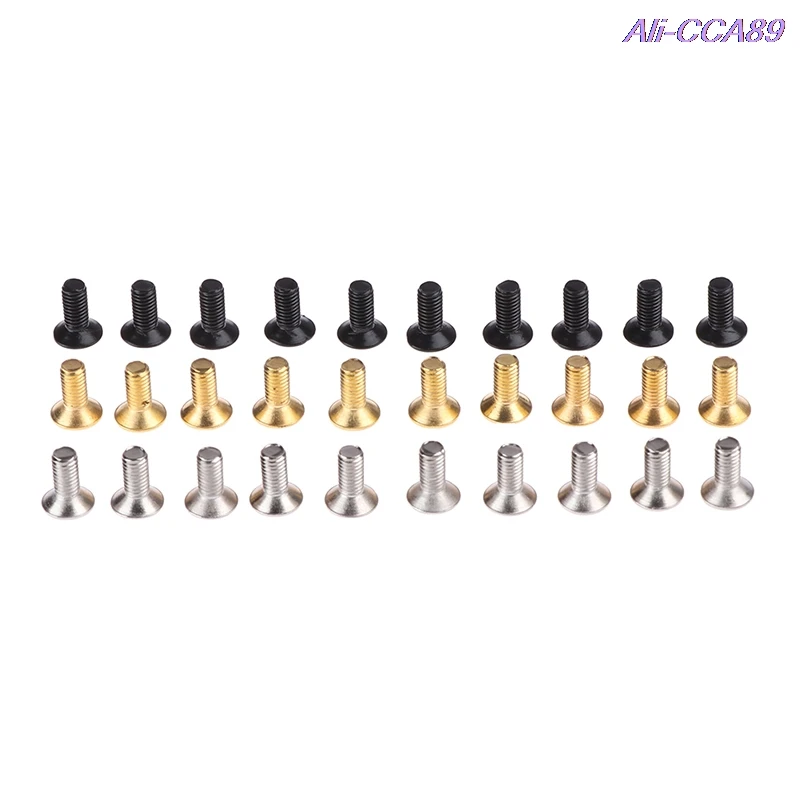 

10Pcs/lot 5 Way 3 Way Guitar Switch Fixed Screws Nuts Guitar Replacement Black