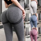 Женские Бесшовные штаны для йоги с высокой талией, облегающие леггинсы, спортивная одежда для тренировок, одежда для спортзала, леггинсы для фитнеса, йоги, тренировок, спортивная одежда