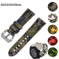 troops rubber watch strap for panerai pam bracelet for samsung gear s3 s2 universal sport watch belt 20mm 22mm 24mm 26mm