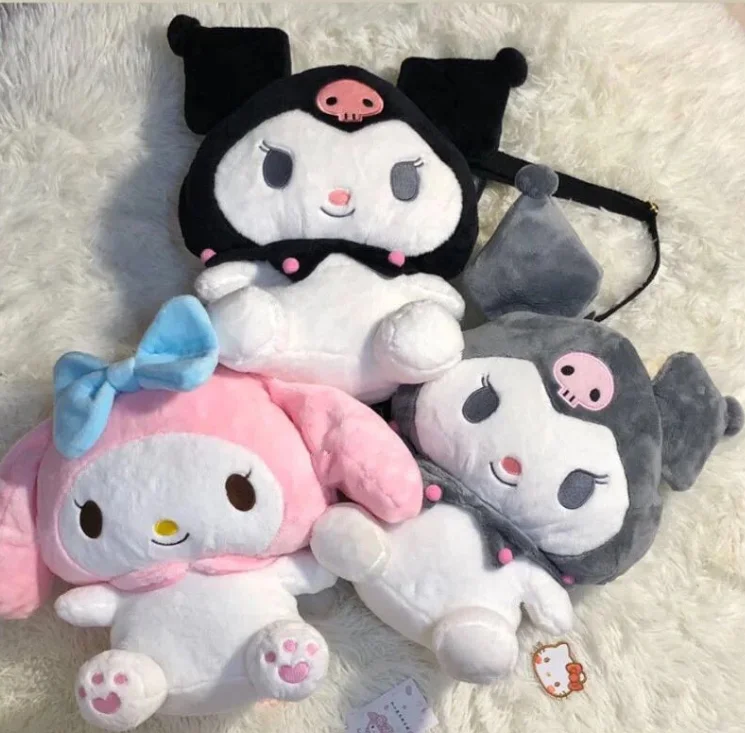 Милый рюкзак в японском стиле плюшевая сумка на спину школьная для девочек