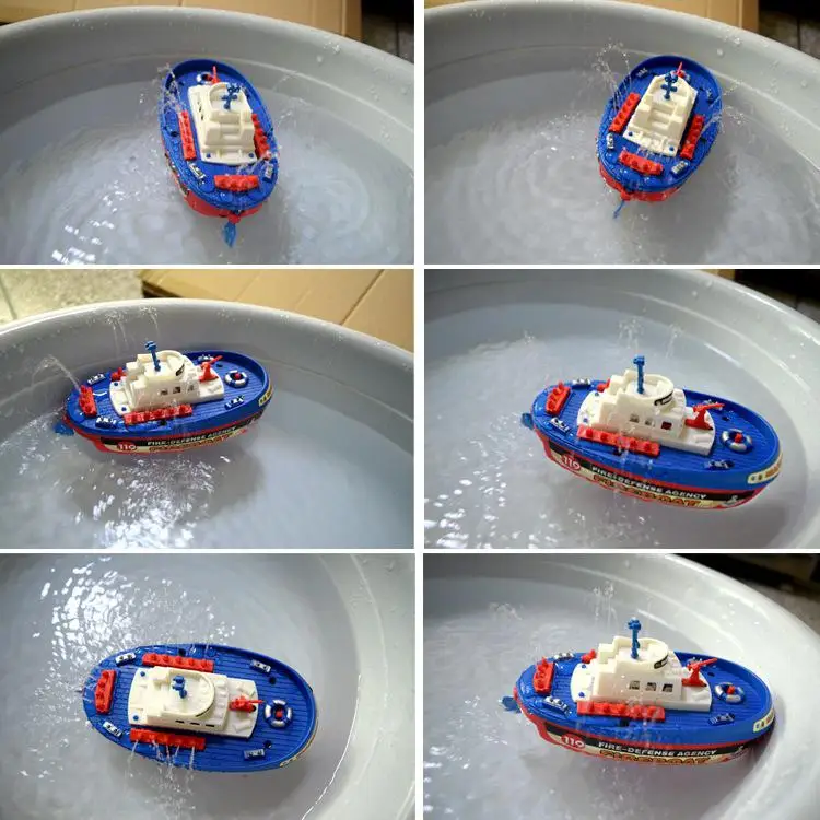 

GloryStar Children Mini Electric Speed Boat Navigation Model Waterproof Boat Toy Christmas Gift