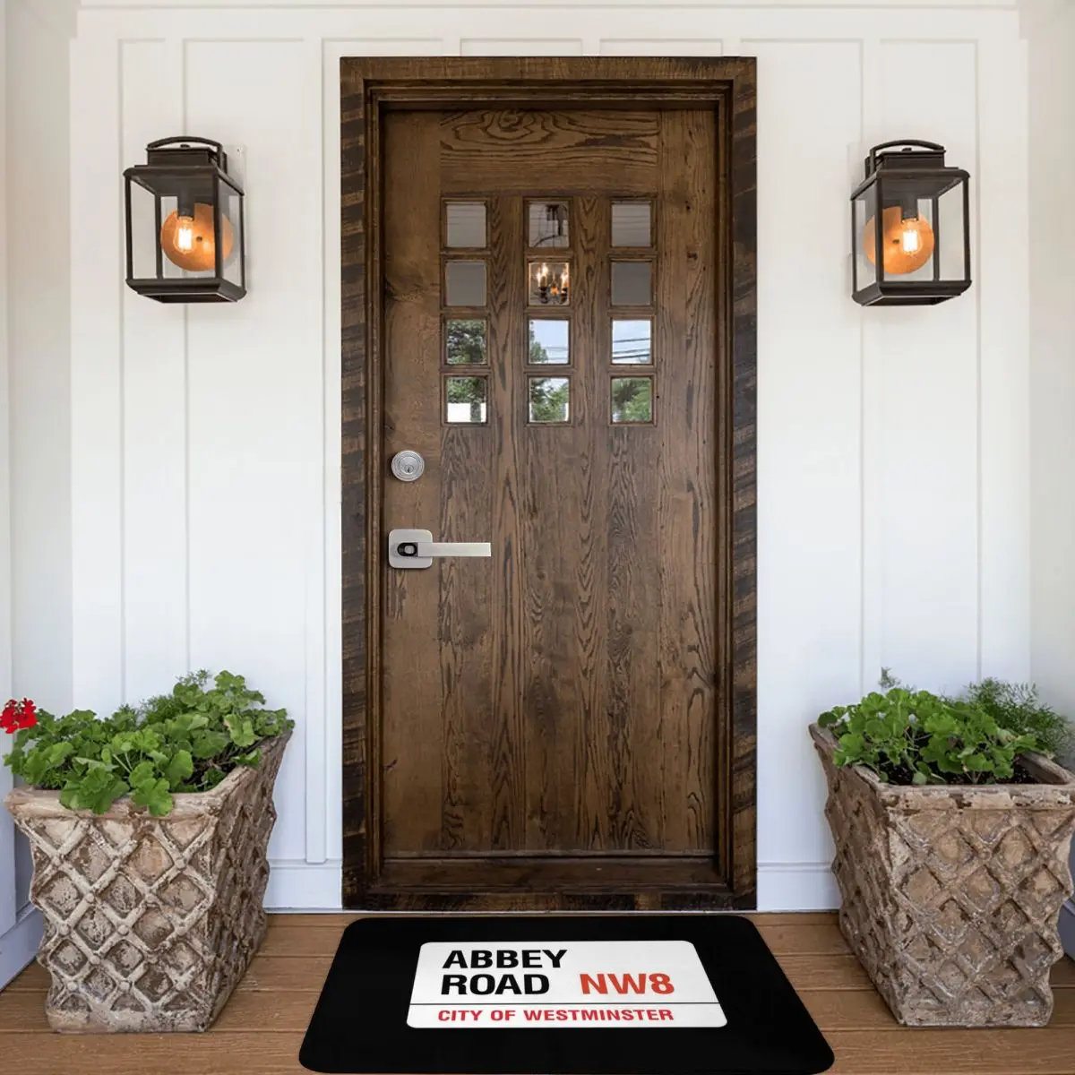 Аббатская дорога коврик ковер из полиэстера нескользящий напольный декор для