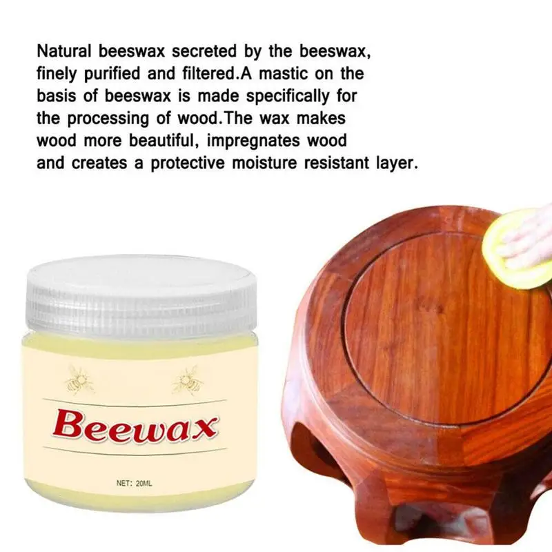 Приправа для древесины 20 г пчелиный воск с полным раствором домашние инструменты