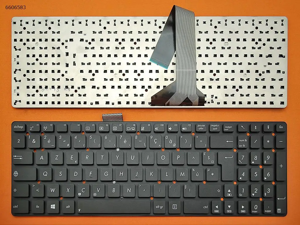 Клавиатура для ноутбука ASUS K55A K55V K55VD K55VJ K55VM K55VS K75A K75V K75VD K75VJ K75VM без рамки |