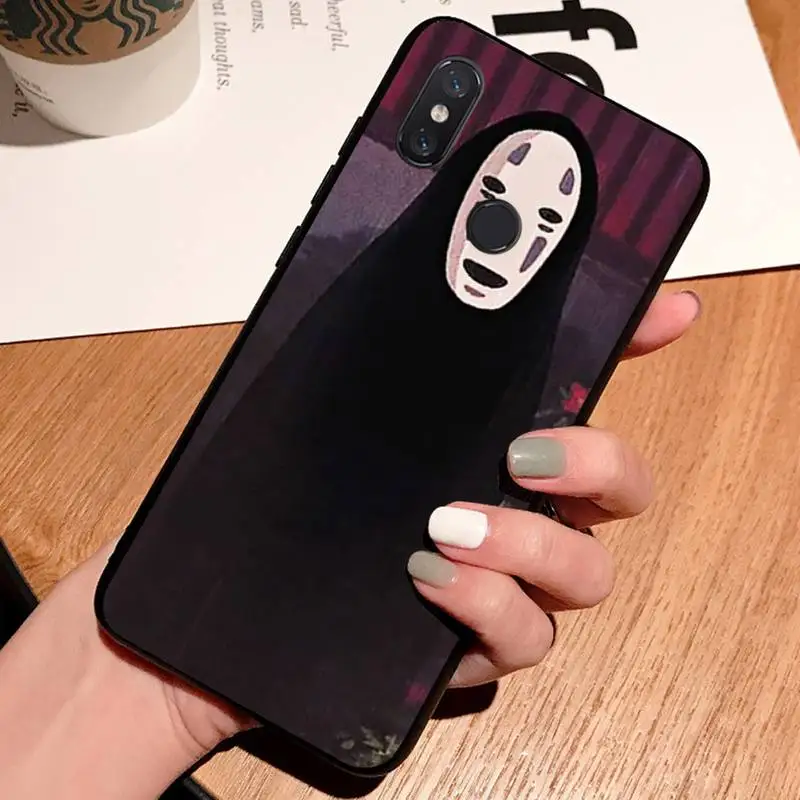 

Spirited Away No Face man japanese anime high quality Phone Case shell For Xiaomi Redmi note 7 8 9 t k30 max3 9 s 10 pro lite