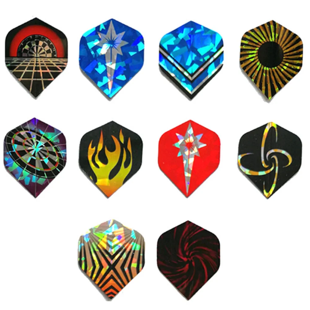 Набор светоотражающих лазерных дротиков и крыльев профессиональные Летающие