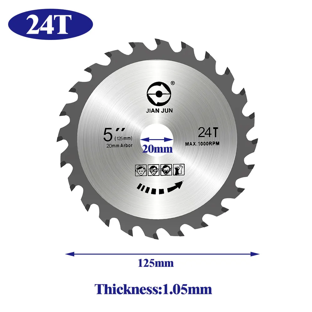 125/180mm CircularSaw Blade 5-inch 24 Teeth 7-inch 40 for Angle Grinder/Metal Chipboard Cutter Woodworking Cutting Disc | Инструменты