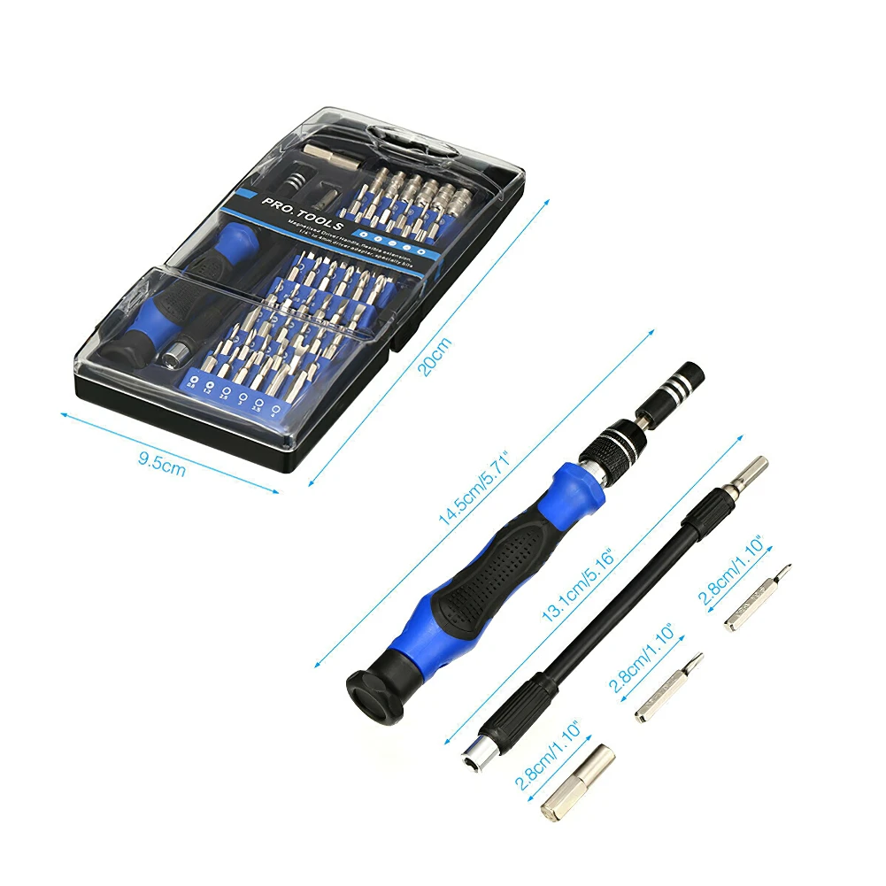 

60 in 1 Screwdriver Set Multi-function Precision Screwdriver Bit Set for Mobile Phone PC Repair Device Hand Tools Kits Torx Hex