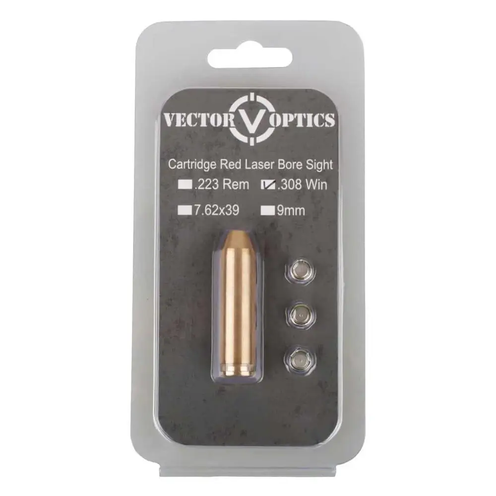 Векторная оптика. 243 .308 Win. Красный лазерный патрон Rem 7 62x51 мм 08 латунный корпус