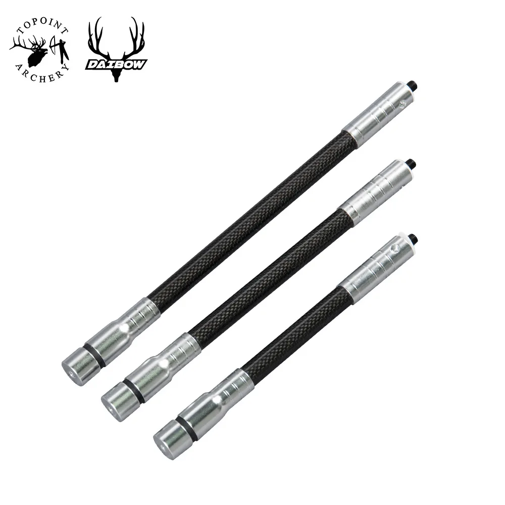 

Topoint Archery PR601 Side-Bar 8/10/12 дюймов блочный лук Рекурсивный лук 3k стержень из чистого углеродного волокна стабилизатор для баланса съемки лука