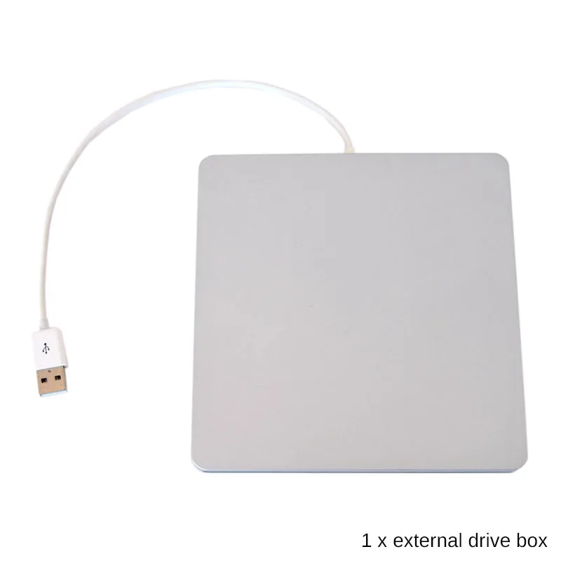 Внешний USB DVD чехол для MacBook Pro SATA жесткий диск супер мульти слот имеет алюминиевый