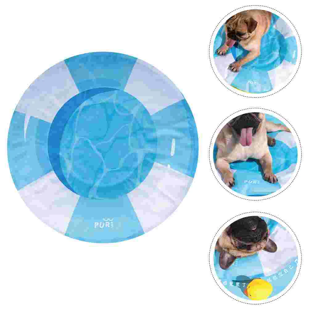 

1Pc Dog Swimming Ring Pet Sleeping Pad Dog Cooling Mat Summer Cushion Pet Supply