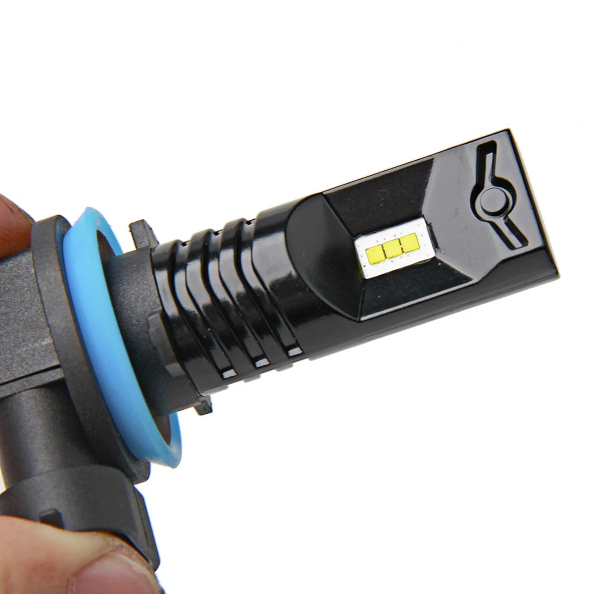 

80W H11 H8 H9 2 Pcs Auto Car LED Fog Light Bulbs Front Driving Lamp 6500K White Widely Compatible With DC 12-24V Vehicles