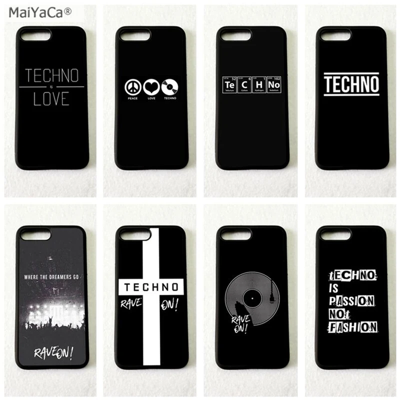 Techno telefono music мягкий чехол для мобильного телефона s для iPhone 11 pro max 5S se 6 6s 7 8 plus X XR XS MAX чехол