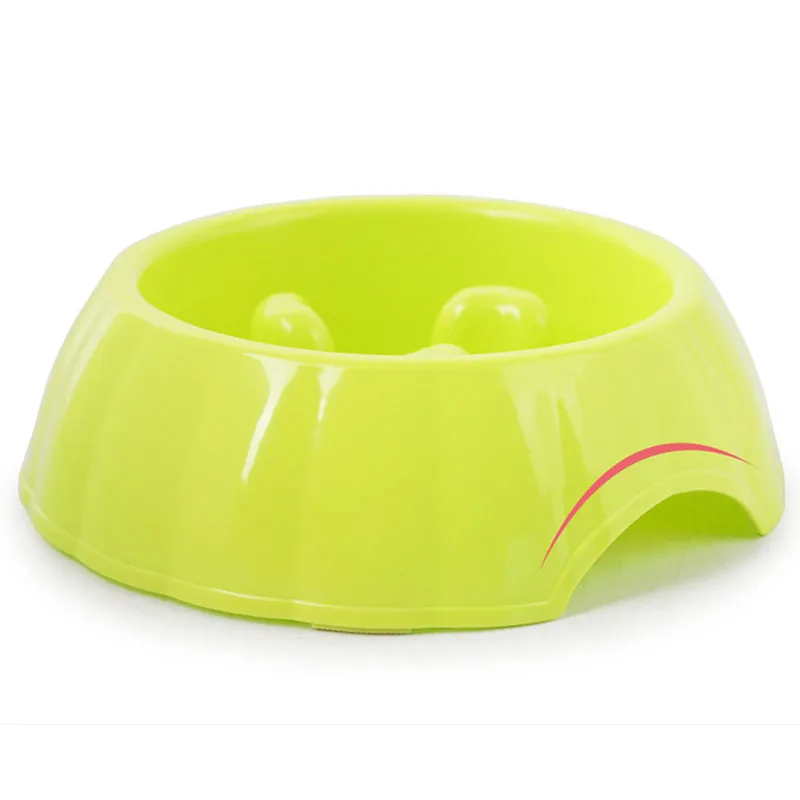 Новая миска для домашних собак кошек медленная подача воды миски еды медленное