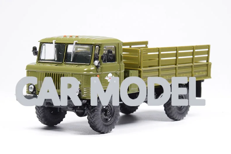 1:43 Масштаб сплава игрушечных транспортных средств GAZ-66 внедорожный грузовик модель детских игрушечных автомобилей авторизованный игрушки для детей