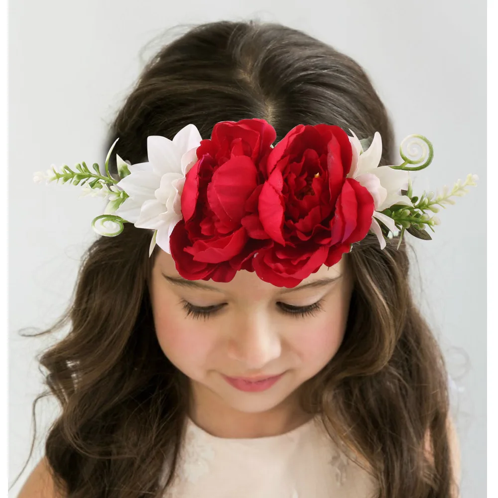 Украшение для волос детское с цветами девочек | Детская одежда и обувь