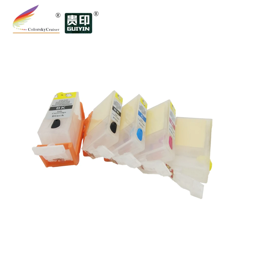 (RCC325) Заправляемый картридж для чернил Canon BCI325 BCI 325 326 PIXMA MG8130 IP4830 MX883 IX6530 K/C/M/Y|ink
