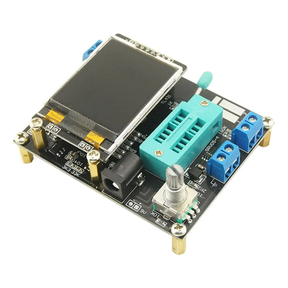 ЖК дисплей GM328A тестер транзисторов Диодная емкость ESR измеритель напряжения ШИМ