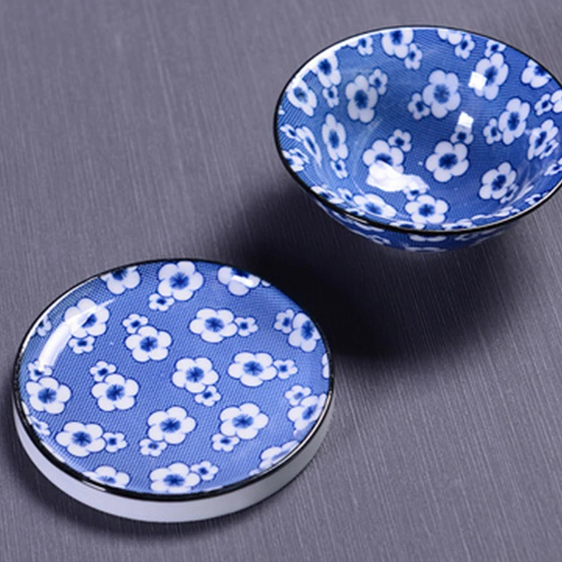 

Ceramic Coaster Kung Fu Tea Set Heat Insulation Anti-scalding Handmade Underglaze Porcelain Cup Pad Tea Ceremony Accessories