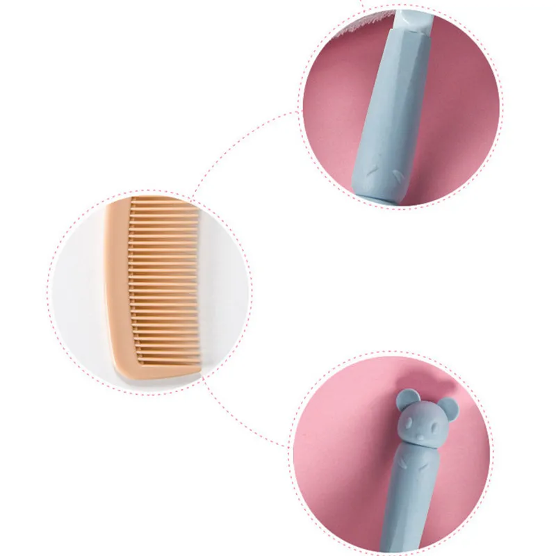 

Korean Version Of The New Cartoon Rabbit Comb Cute Student Girl Anti-static Adult Children Plastic With Portable Hair Comb