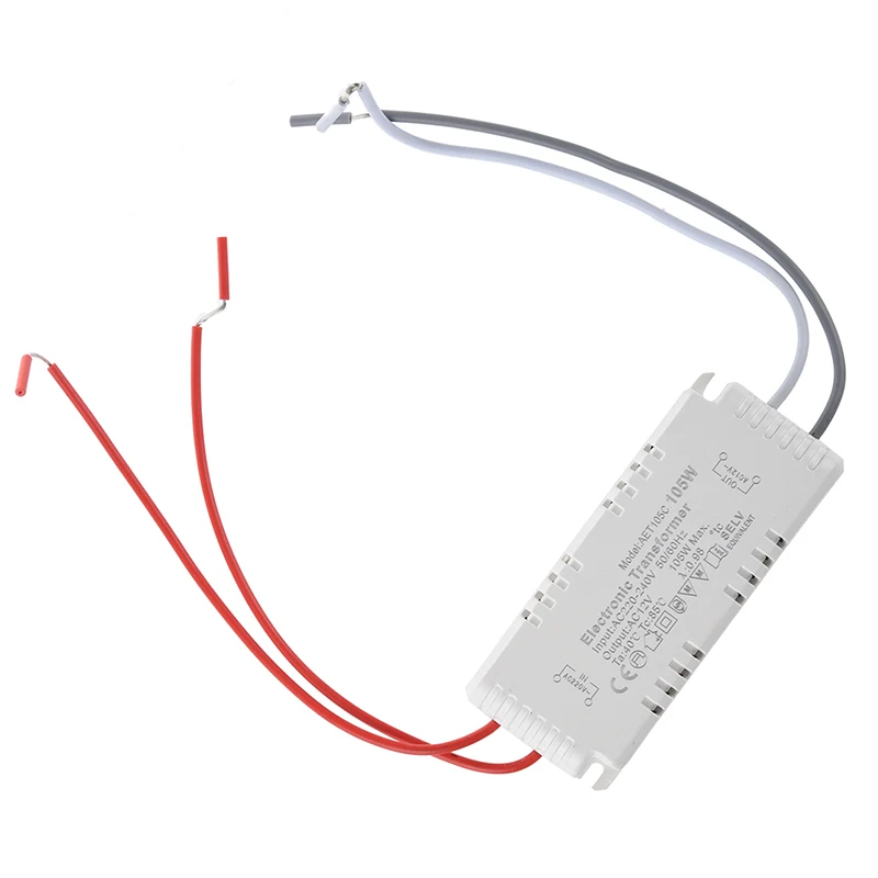 

Halogen Light Electronic Transformer 105W 12V 220V - 240V