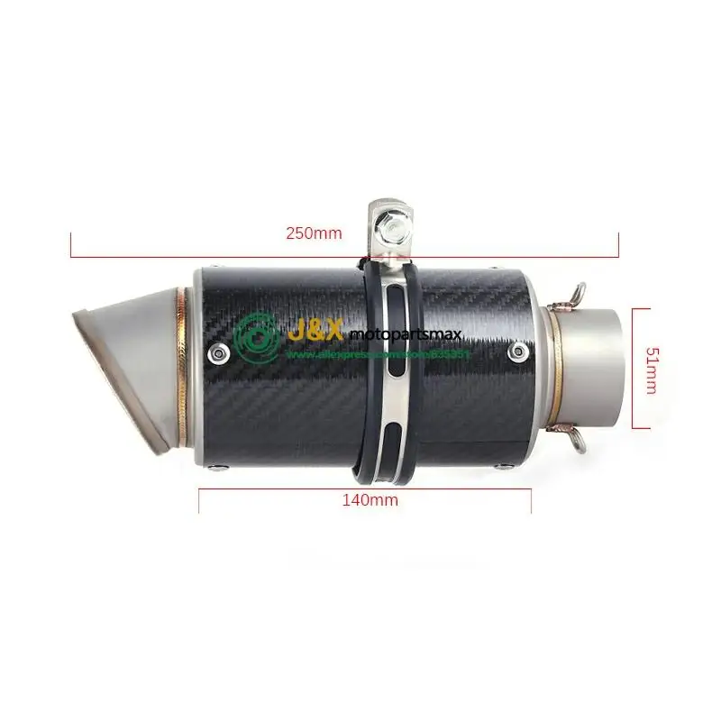 

Motorcycle Exhaust Muffler Escape Db Killer Slip-On For Honda CB1300 CB 1300 Pipe 2003 To 2015 Exhaust
