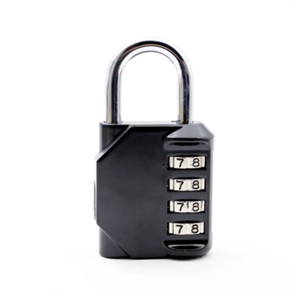 Dial Digit Password Lock Combination Suitcase Luggage Metal Code Padlock Gym Swimming Pool Cupboard Cabinet Locker
