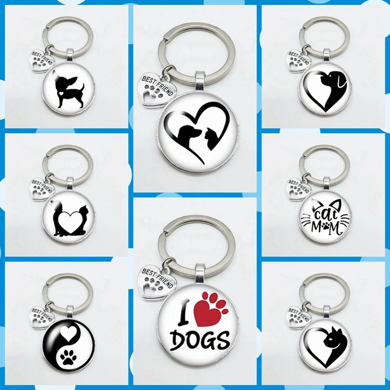 Лидер продаж 2020 брелок для домашних животных кошек собак модный брелок|Брелоки| |