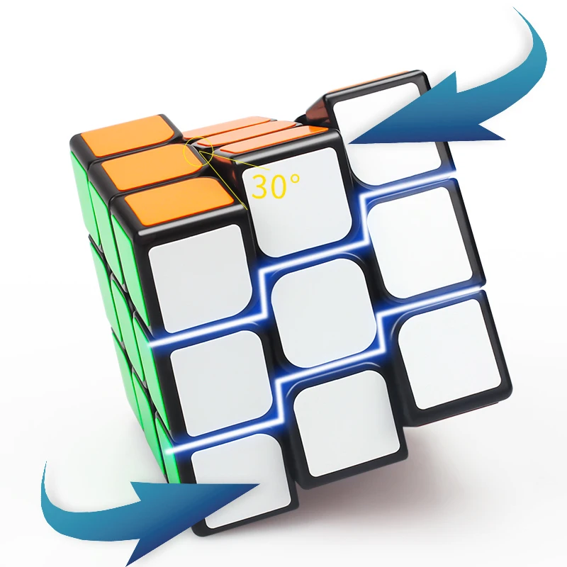 Магический куб 2x2x2 3x3x3 профессиональный Магнитный для начинающих развивающая