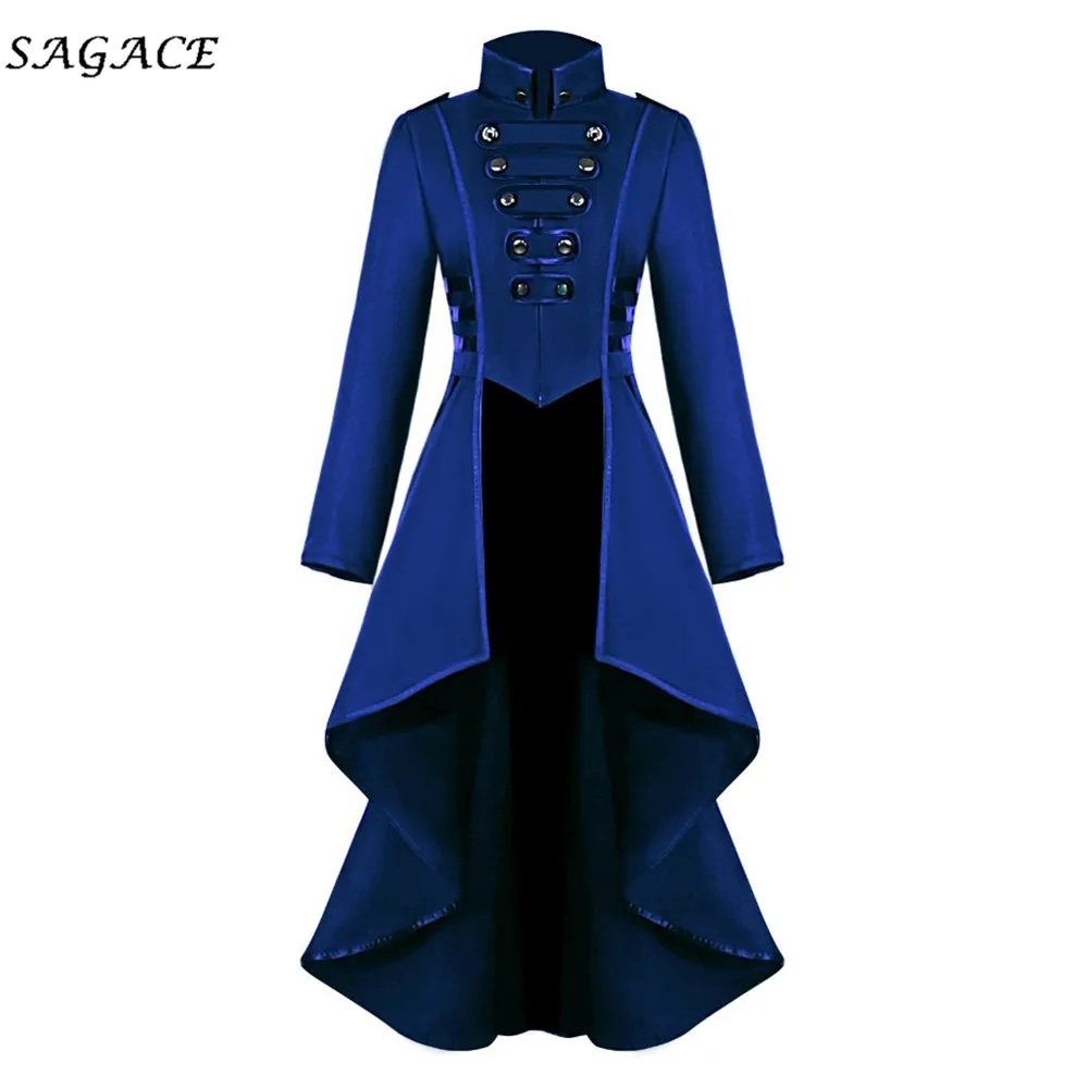 Одежда Sagace пальто женские осенние модные женский Готический стимпанк корсет на