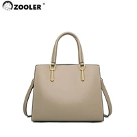 limited bag zooler genuine leather handbag luxury women trendy shoulder bag large totes winter bags business purses sc1026