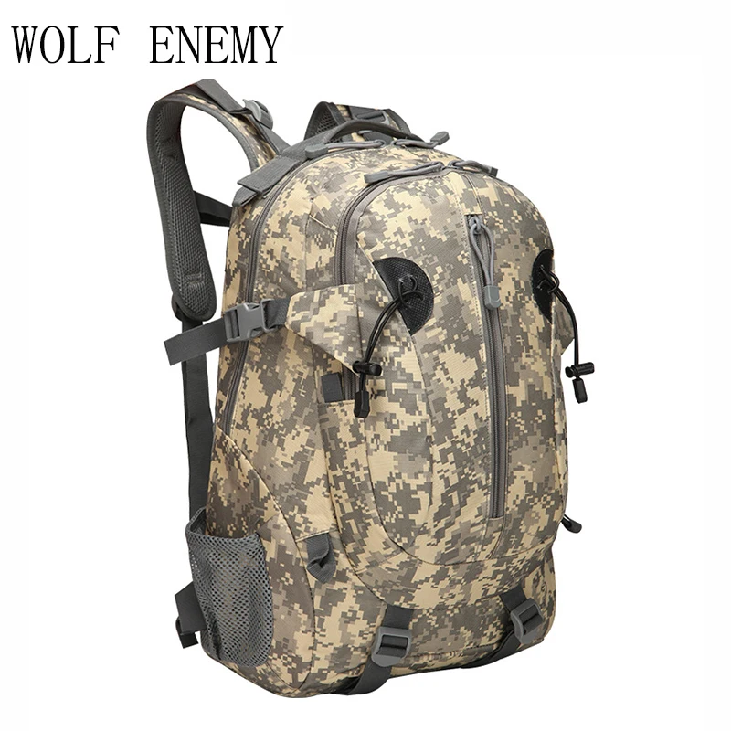 Тактический Камуфляжный спортивный рюкзак для мужчин и женщин дорожный уличный