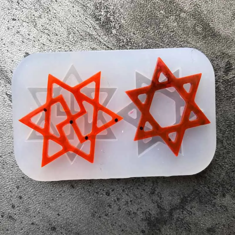 

Popular1PC Star Planet Liquid Silicone Expoxy Mold Resin Jewelry Mold UV Pendant Jewelry Accessories Handcraft Jewelry Tool