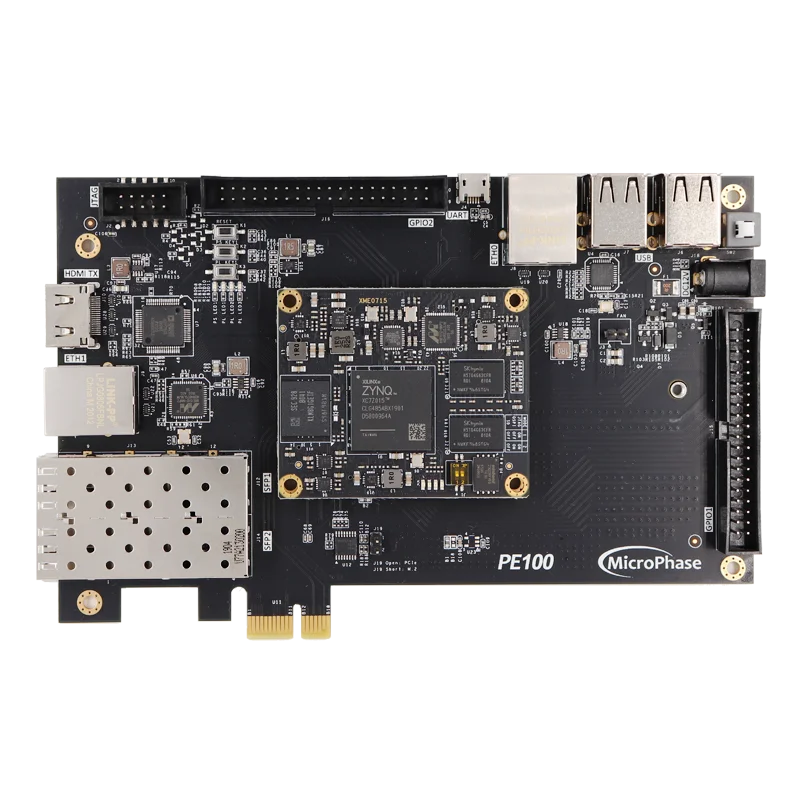Макетная плата XILINXss FPGA ZYNQ ARM 7015 PCIE HDMI SFP оптический порт основная плата|Замыкатели|